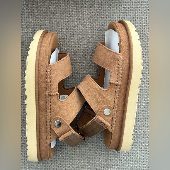 UGG Goldenstar Glide Sandals women – Chestnut – Size 8.5 – Brand New in Box - Picture 12 of 15